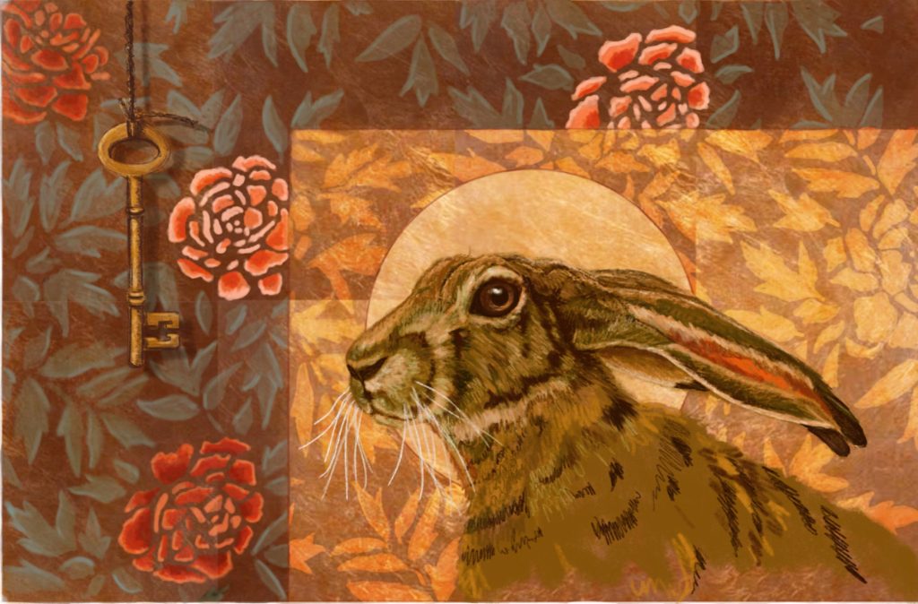 Marque-Todd-Gilded-Hare-Study