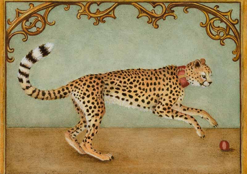 Marque Todd - Portrait of a Cheetah at the French Court